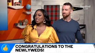 'Love Is Blind' Stars Lauren And Cameron Share How It Felt To Get Married by AM to DM 351,712 views 4 years ago 9 minutes, 53 seconds