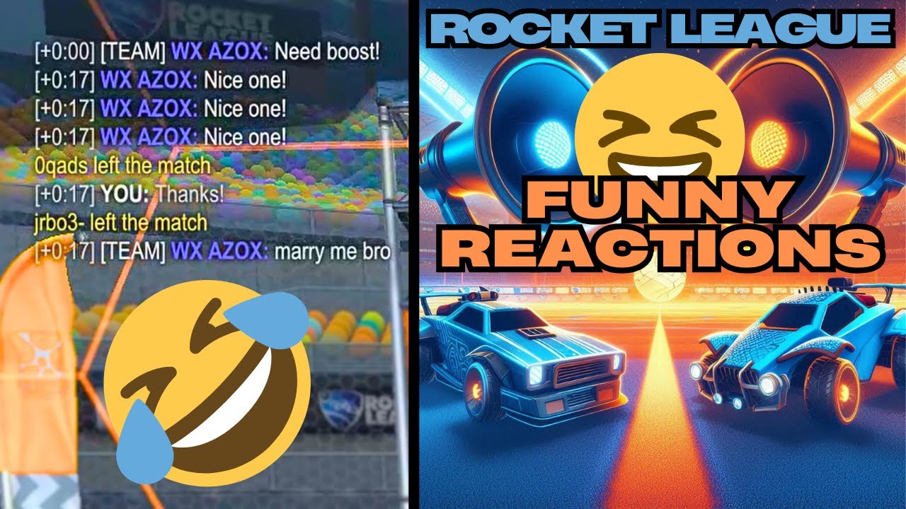 Funny Rocket League Reactions pt.3