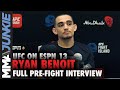 Ryan Benoit sees co-main event as good fit | UFC on ESPN 13 pre-fight interview