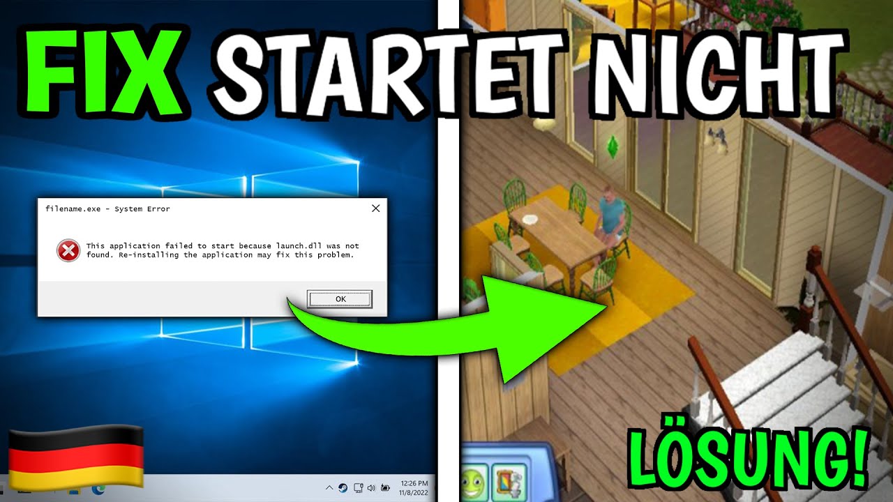Sims 3 startet NICHT? | Die LÖSUNG | Fehlerbehebung - YouTube