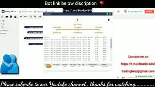Binary bot | Deriv bot | Digitmatch no loss bot live trade 2023.10.17 #binary #deriv #botbinary