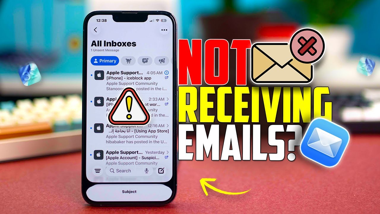 iPhone Not Receiving Emails on iOS 26 | Fix It NOW Before You Miss ...
