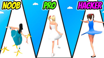 Beauty Race! - NOOB VS PRO VS HACKER