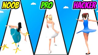 Beauty Race! - NOOB VS PRO VS HACKER screenshot 5
