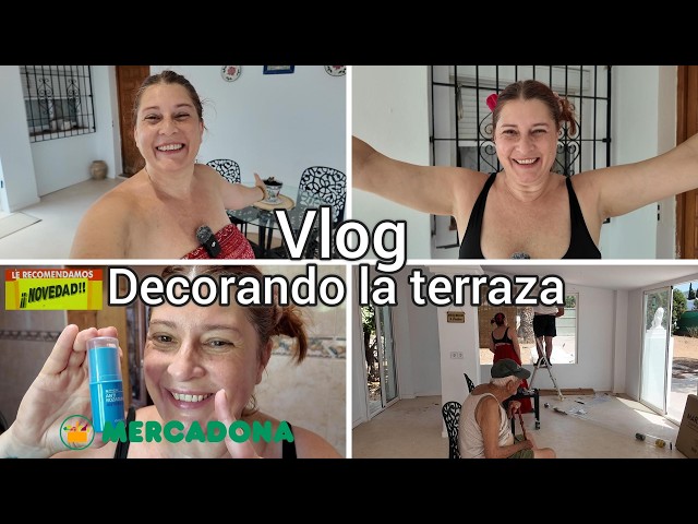 📹Vlog reformando la casa de mi padre parte 23 🏡 Terraza terminada 💪🏻