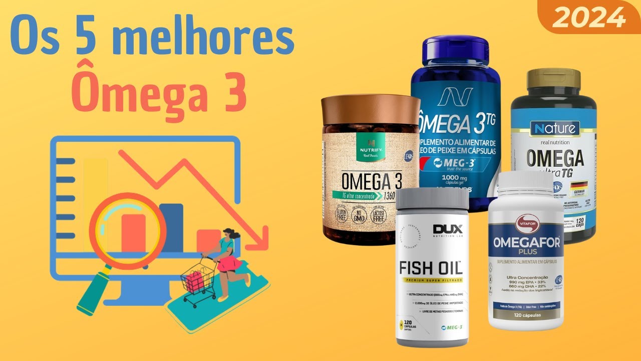 Qual o melhor ÔMEGA 3 de 2024 | 5 melhores ÔMEGA 3 - YouTube