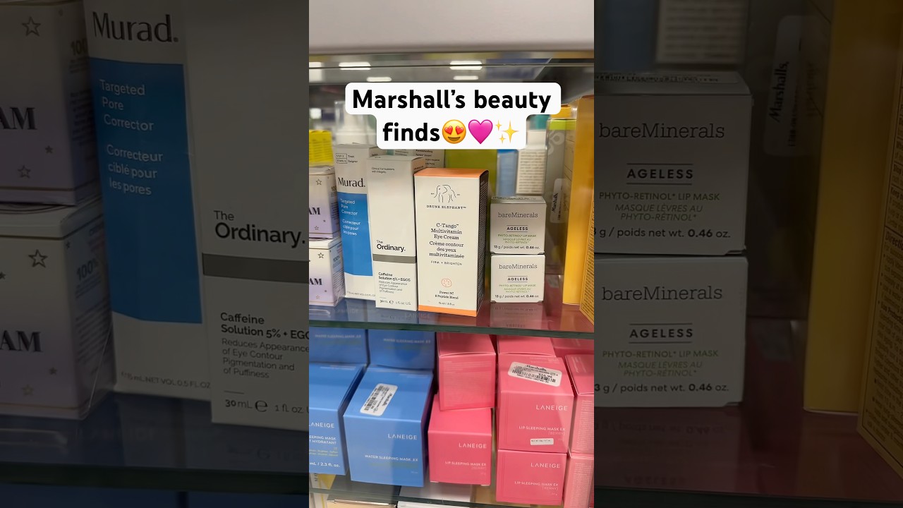 Marshall’s beauty section SLAYED 