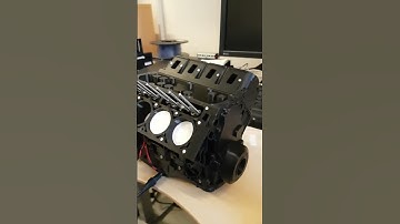 3D printed LS3 Chevy Engine model
