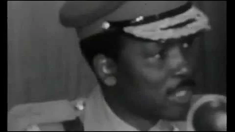 Major-General Gowon and Colonel Obasanjo Accept Biafra's Surrender - January 1970