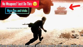MGSV Subsistence Tips & Tricks |No Weapons? Just Do This 😏|
