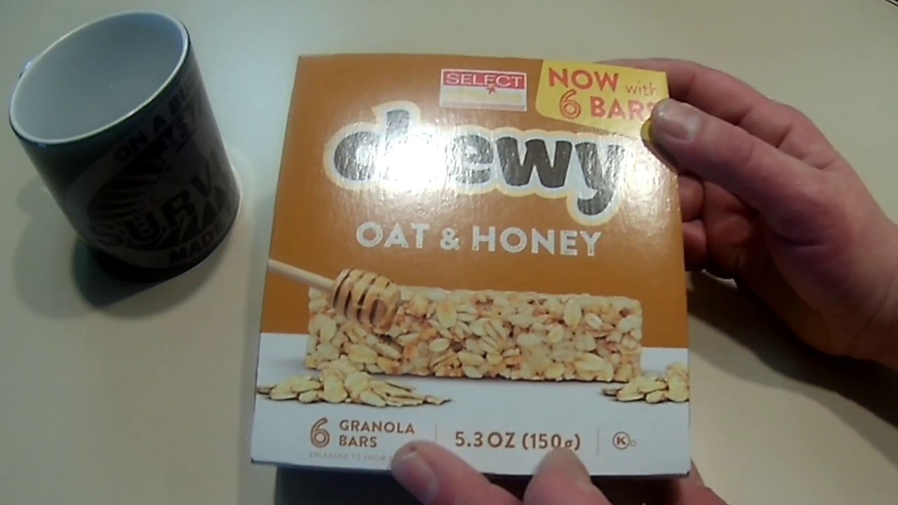 Granola bars (dollar tree food review) YouTube