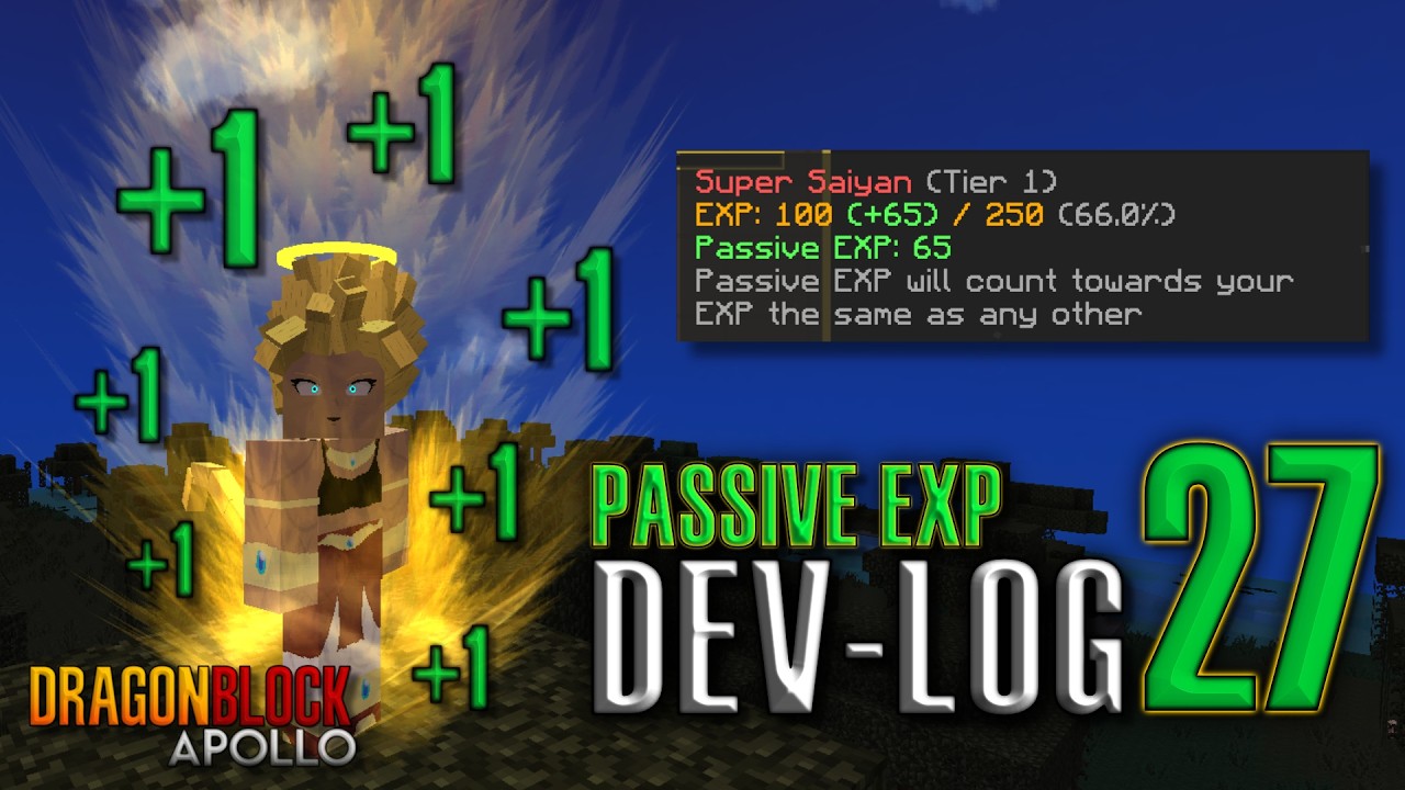 We Added Passive Form EXP - Dev log #27 [Dragon Block Apollo]
