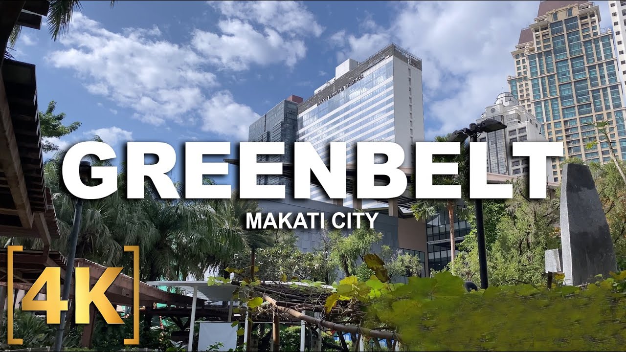Greenbelt by Ayala Malls, Makati City, 4K, Virtual Mall Walk Tour  Philippines