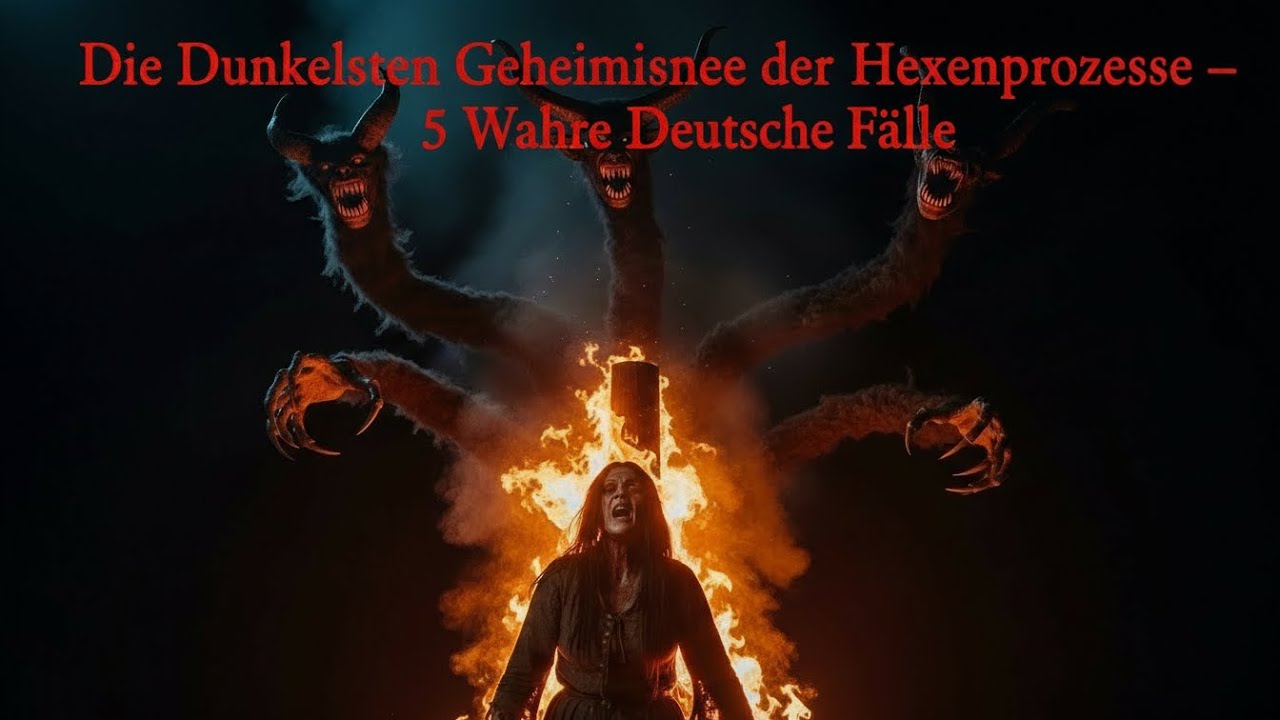 Die Dunkelsten Geheimnisse der Hexenprozesse – 5 Wahre Deutsche Fälle