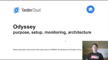 Andrey Borodin - "Odyssey: purpose, setup, monitoring, architecture" (PGDay Israel 2020)