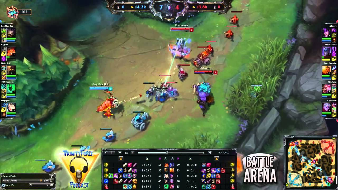 EUW Battle Arena Week 23 Game 2