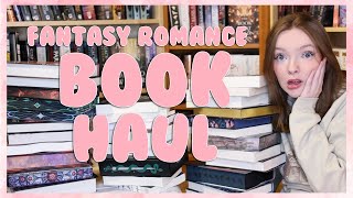 HUGE book haul 2024 📦📚 30+ NEW fantasy romance books