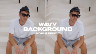 Create a WAVY BACKGROUND like @dogeldary - Mobile Effect