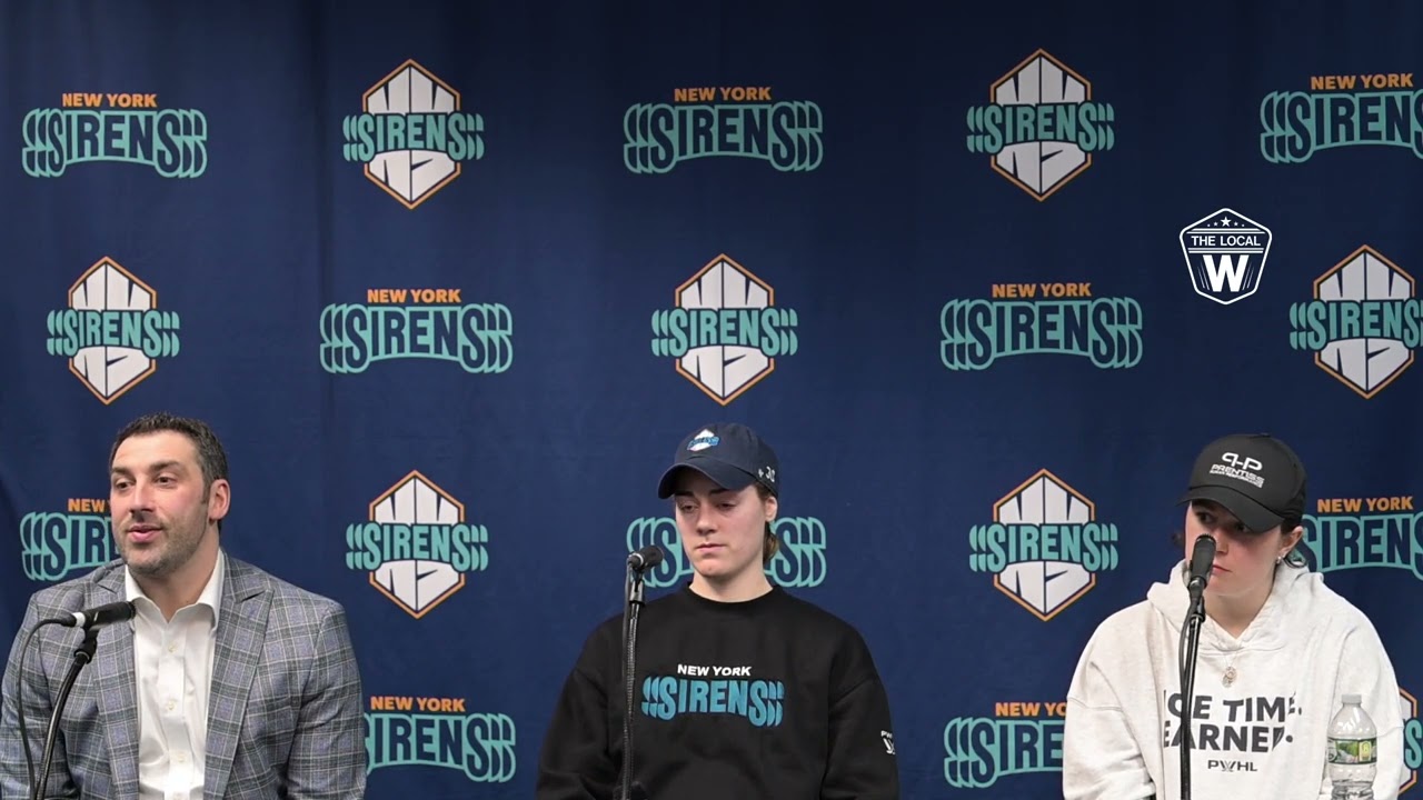 NY Sirens vs Boston Fleet Post Game With Corinne Schroeder, Elizabeth Giguère & Coach Greg Fargo