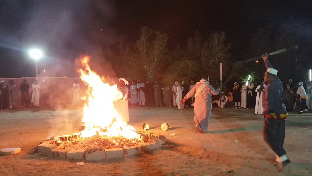 لعب مزمار عيال ابو الليل و حارة بيشة و المعازيم الكندرة و غليل (5)