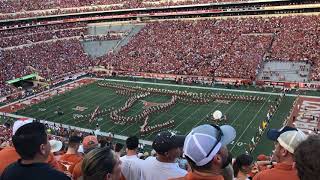 UT Longhorn Band Eyes of Texas 9/21/2019
