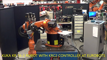 KUKA KR 16-2s industrial robot - KRc2 ed05 cabinet - Eurobots
