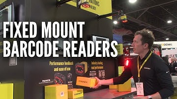 Presentation Reading with Fixed Mount Barcode Readers Demo – Cognex DataMan – Modex 2022