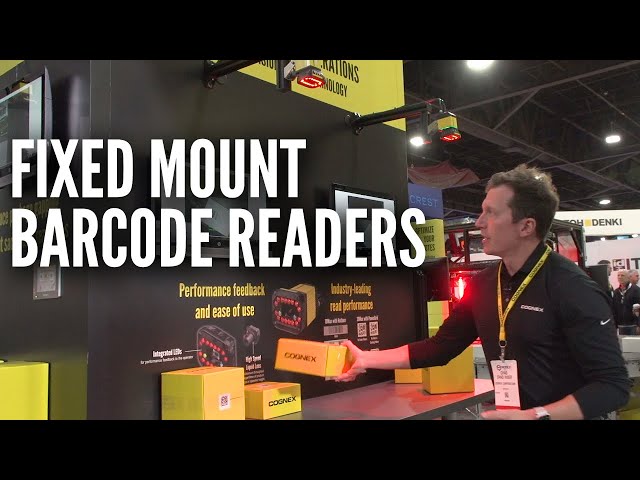 Presentation Reading with Fixed Mount Barcode Readers Demo – Cognex DataMan – Modex 2022