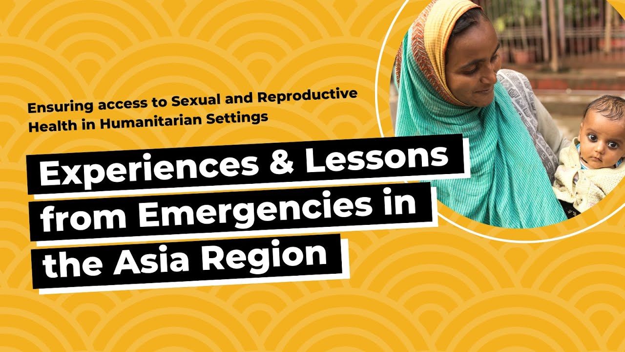 Webinar: Ensuring access to Sexual and Reproductive Health in Humanitarian Settings