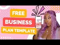 The easiest business plan  with done for you template