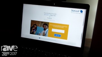 ISE 2017: StarLeaf Adds Click-to-Call Feature