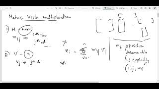 Big Data | MapReduce - Matrix Vector Multiplication