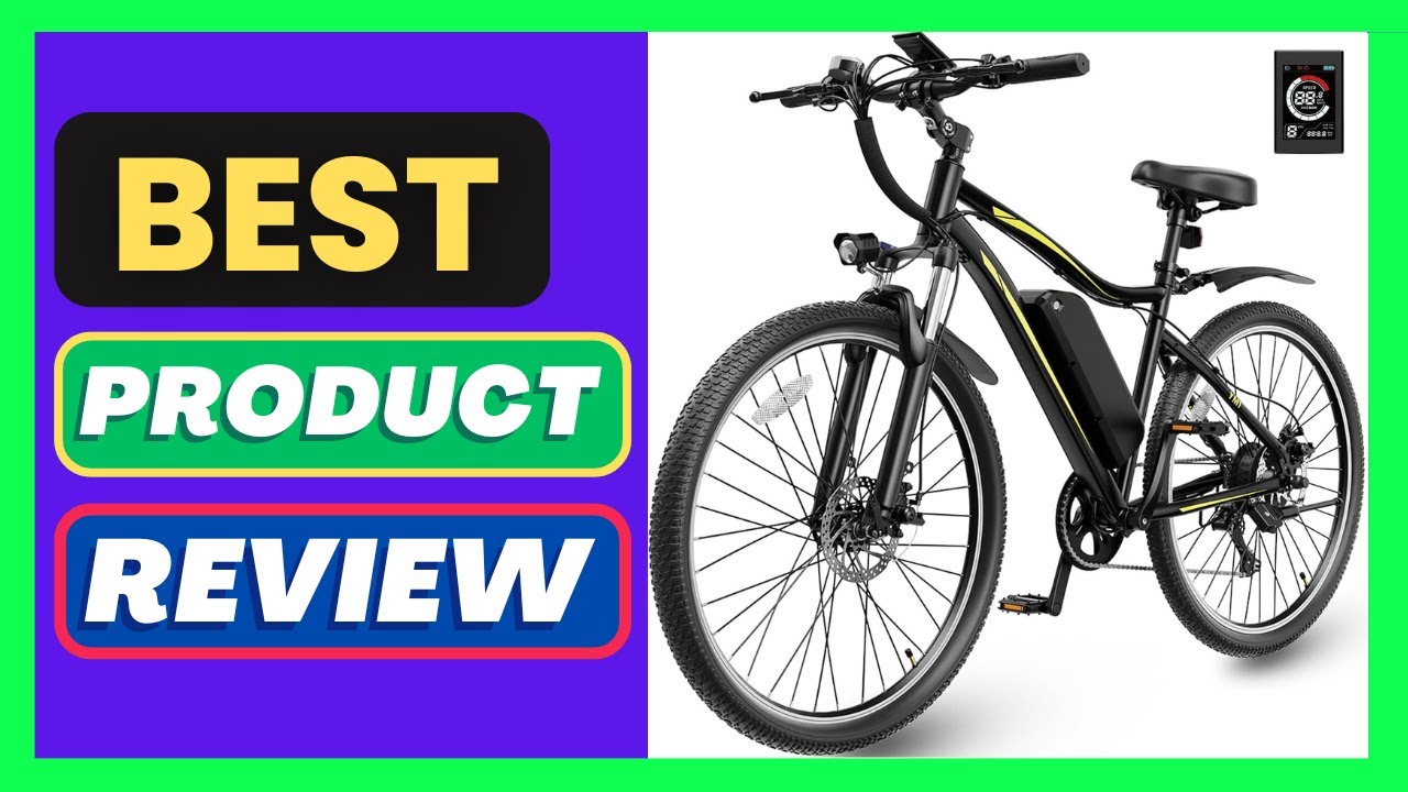 YOLOWAY Electric Bikes for Adults, 27.5" E Bikes for Adults with 1200W
