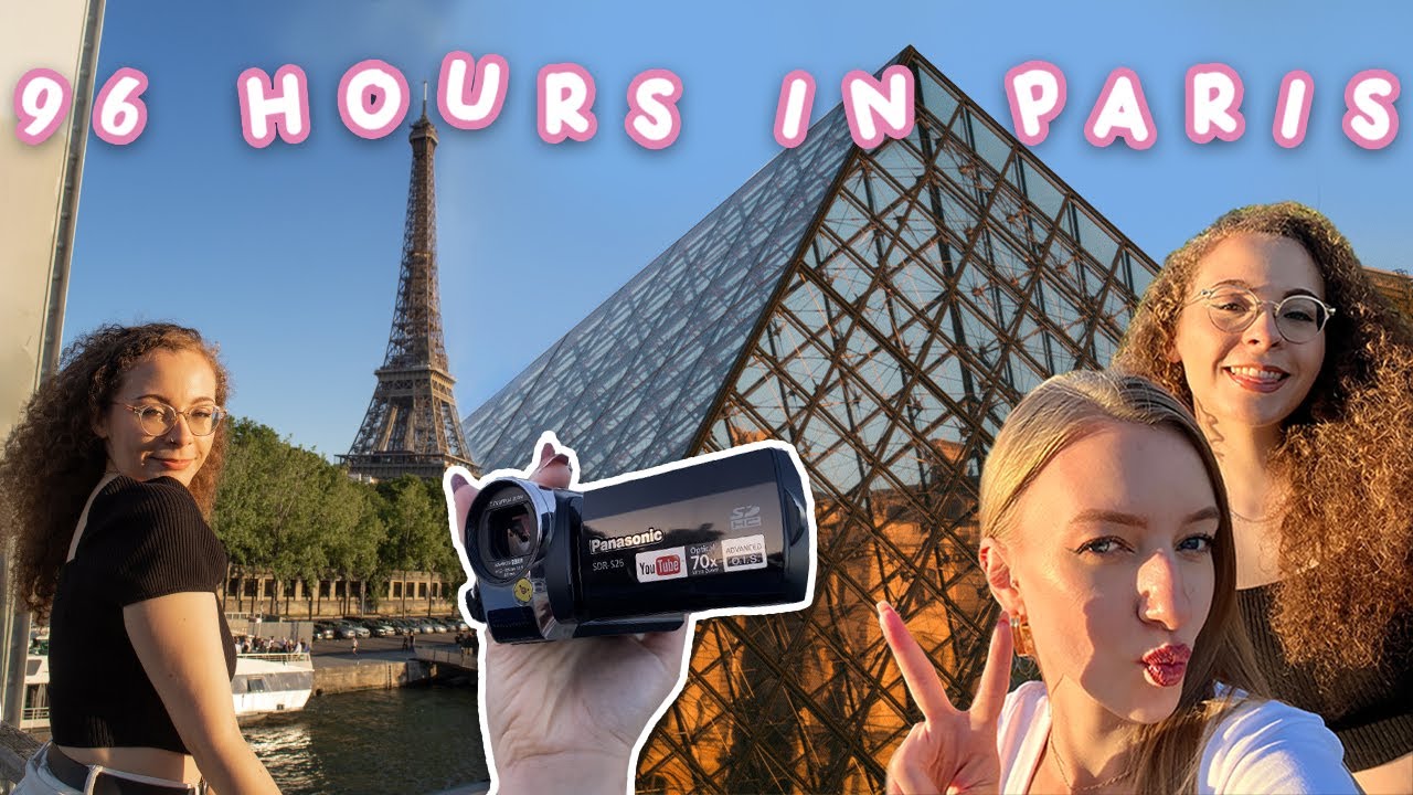 PARIS VLOG | EXPLORING, EATING, EIFFEL TOWER AT NIGHT 🇫🇷 | Jodie Shoots ...