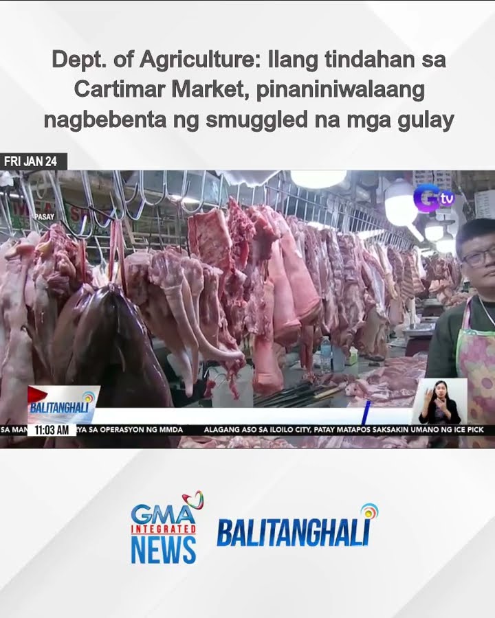 Dept. of Agriculture- Ilang tindahan sa Cartimar Market, pinaniniwalaang nagbebenta...| Balitanghali