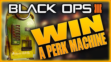 WIN YOUR VERY CUSTOM PERK MACHINE CREATED BY ME, BLACK OPS 3 MOD TOOLS READY