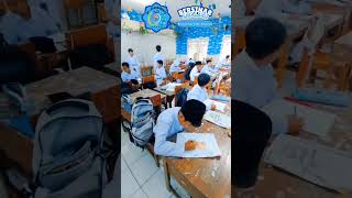 Membuat poster anti bullying anak - anak kelas 5 SD 1 Mlatinorowito #sekolahramahanak