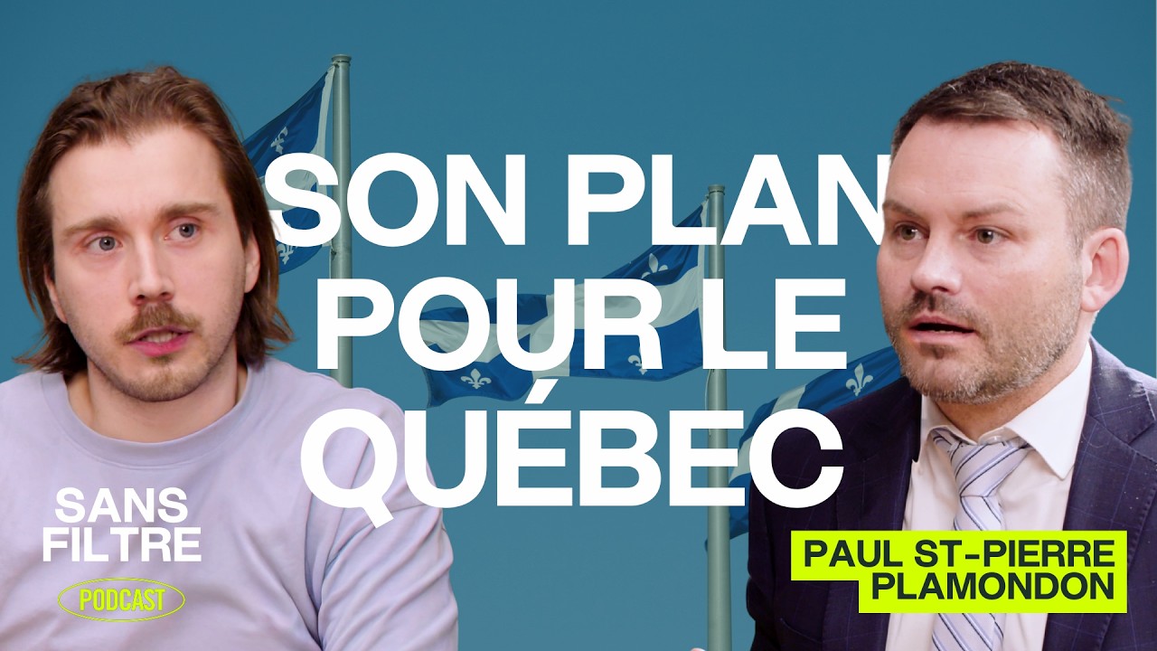 ÉLECTIONS  2026 (rediffusion) : Paul St-Pierre Plamondon - Économie, gouvernance et avenir du Québec