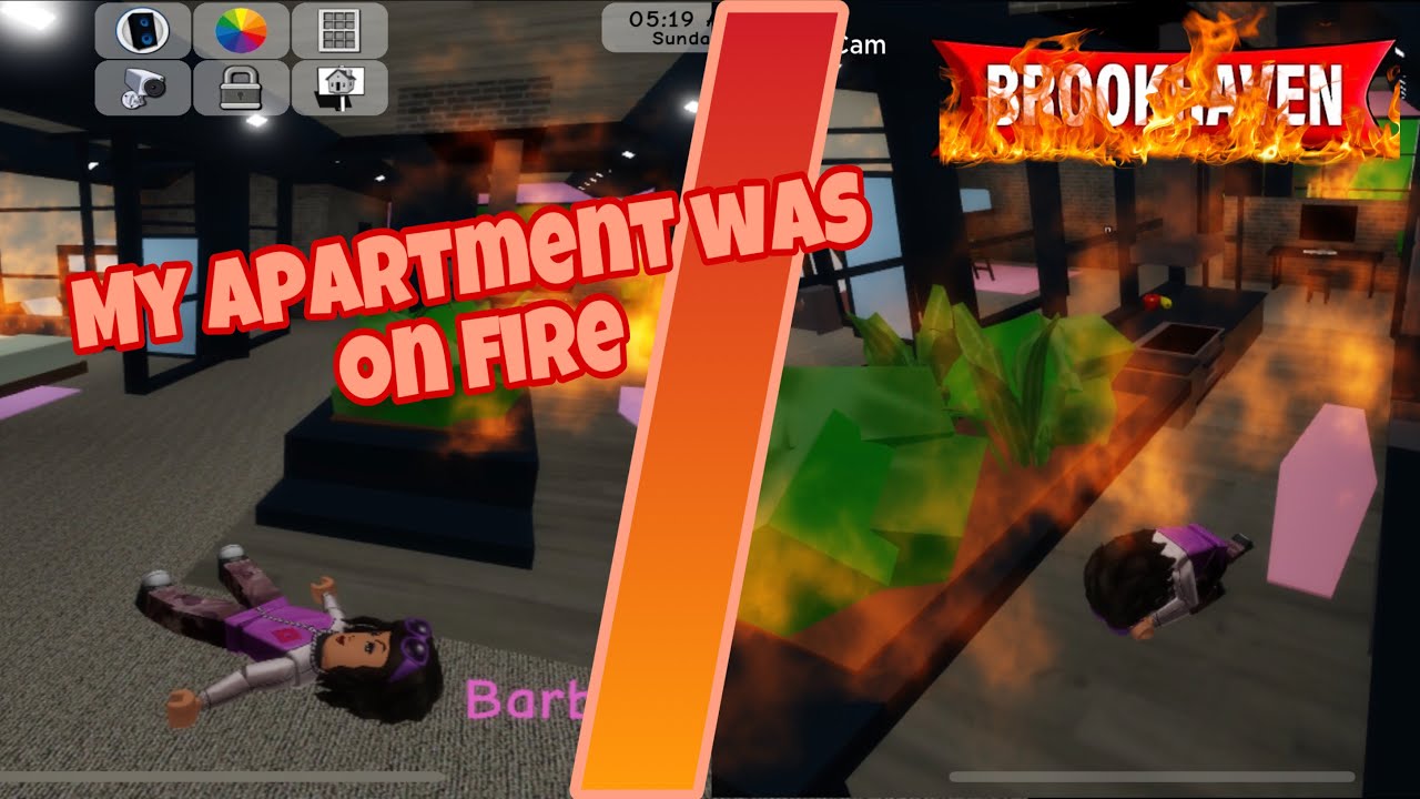 My Apartment was on Fire!!🔥🏡 [Brookhaven rp] - YouTube