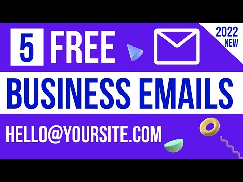 FREE 2022 - How to Create Business Email with Custom Domain for Website