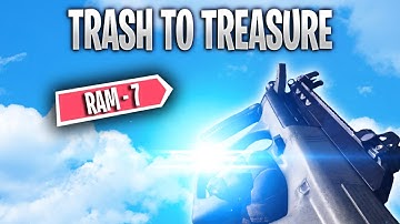 *NEW* NO RECOIL RAM-7 CLASS SETUP IN WARZONE! TRASH TO TREASURE EPISODE 1 (MODERN WARFARE WARZONE)