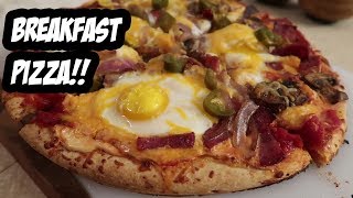 Amazing Homemade Breakfast Pizza Recipe!