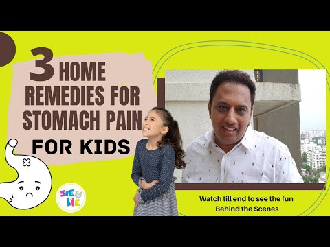 3 Home Remedies for Stomach pain for kids | Home Remedies For Kids | He She and Me