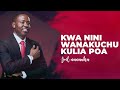 LIFE WISDOM : KWA NINI WANAKUCHUKULIA POA - JOEL NANAUKA