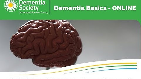 Dementia Basics part 2 March 11 Dr Knoefel
