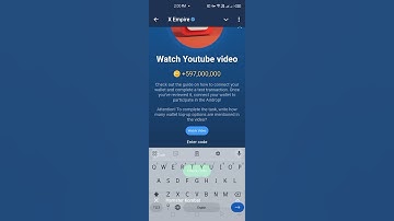 X Empire 11 SEP Video Code : Checkout the guide on how to connect your Wallet and complete a test