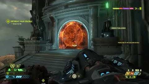 DOOM Eternal - Obtain the Hilt | Retrieve Your Crucible | Getting Through Orange Doorway