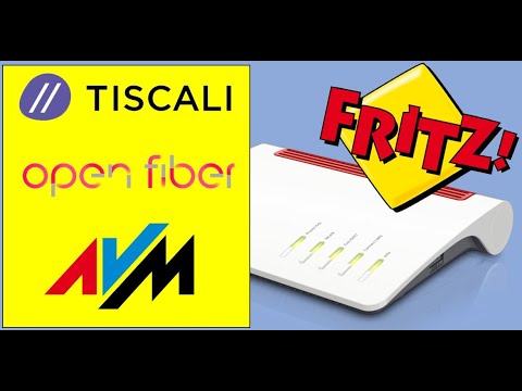 Configurare fibra FTTH Tiscali su FRITZ!Box o altro modem