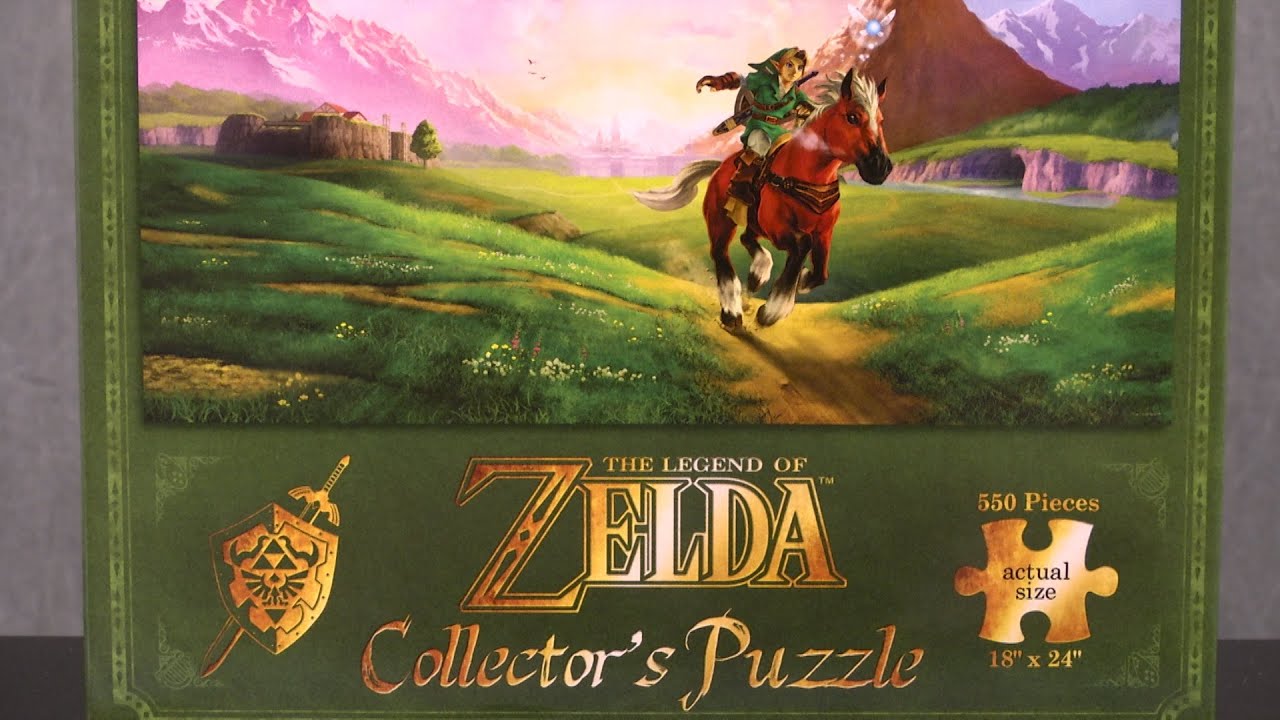 The Legend of Zelda Collector's Jigsaw Puzzle - 550 Pieces Complete &  Excellent 