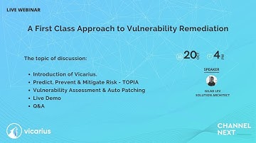 TOPIA: Detection and Remediation with a new approach to patching.